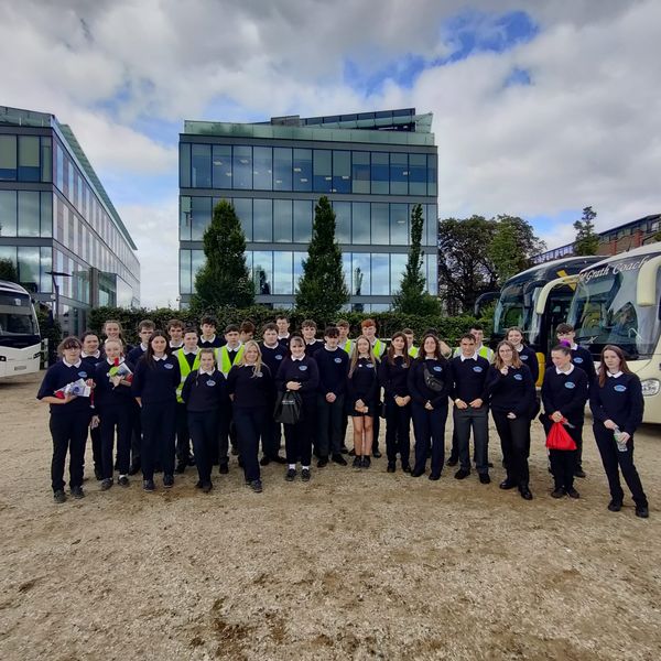 Senior students recently attended the World Skills Ireland event in the RDS.