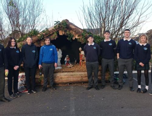 Horticulture class helps with Christmas preparations in Easkey Village