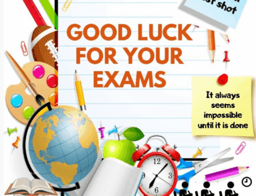 Good luck with your Exams
